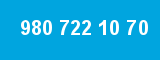 980 722 10 70 980 722 10 70